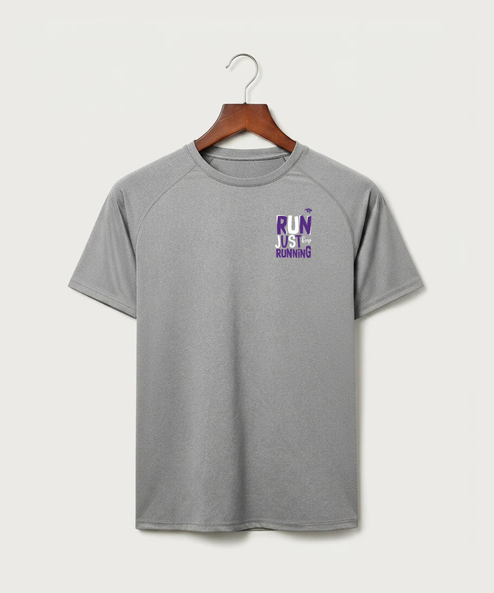 Glencoe Silver Lake High School Athletics - Gray Tee - Left Chest