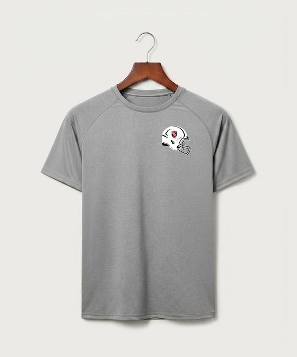 Saint James High School Football (Boys) - Gray Tee - Left Chest