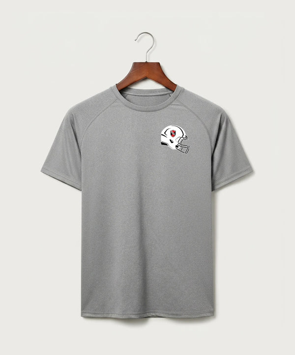 Saint James High School Football (Boys) - Gray Tee - Left Chest