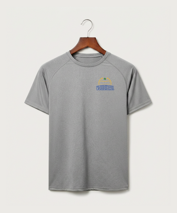 Rosemount High School Volleyball (Girls) - Gray Tee - Left Chest