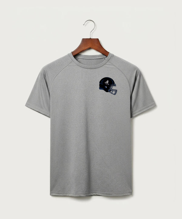 Heron Lake-Okabena High School Football (Boys) - Gray Tee - Left Chest