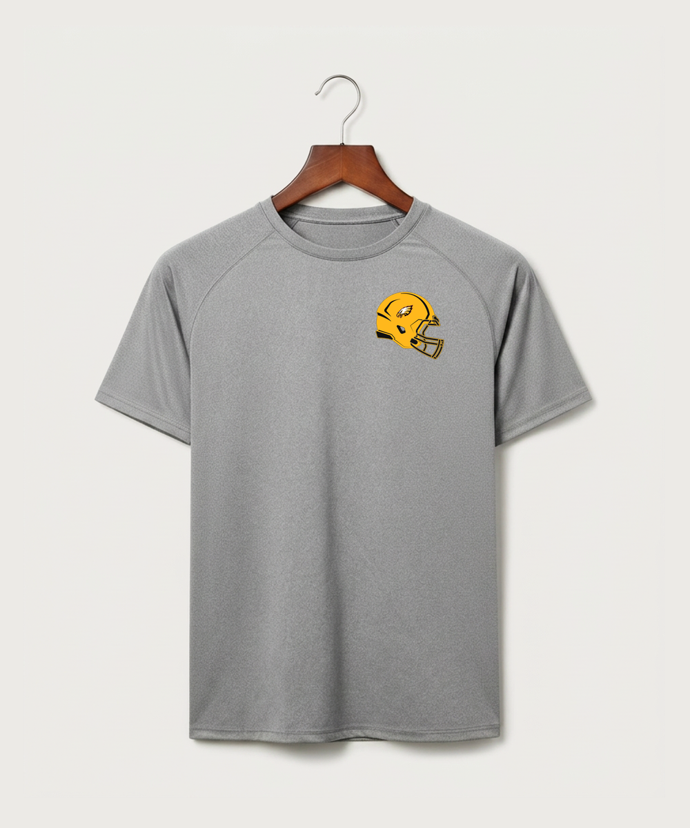 Dover-Eyota High School Football (Boys) - Gray Tee - Left Chest