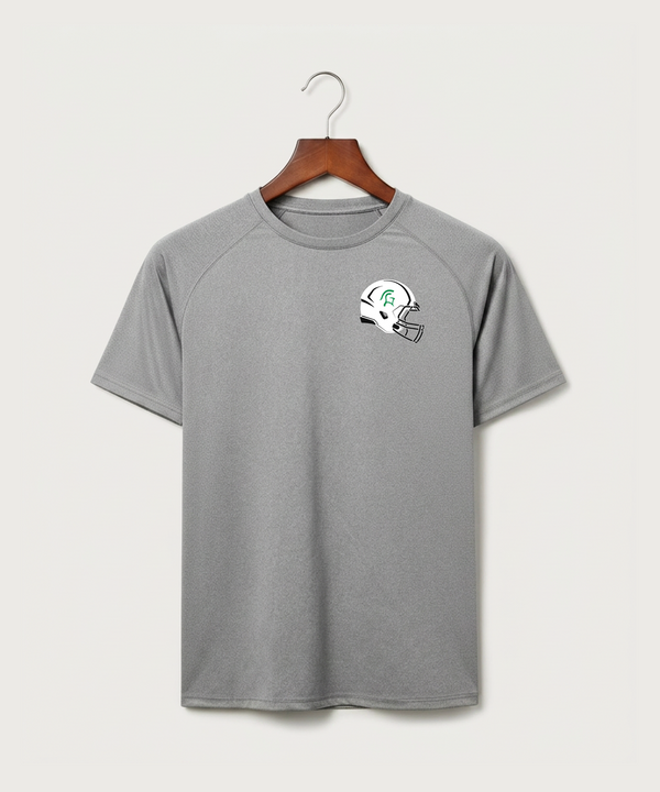 La Crescent High School Football (Boys) - Gray Tee - Left Chest