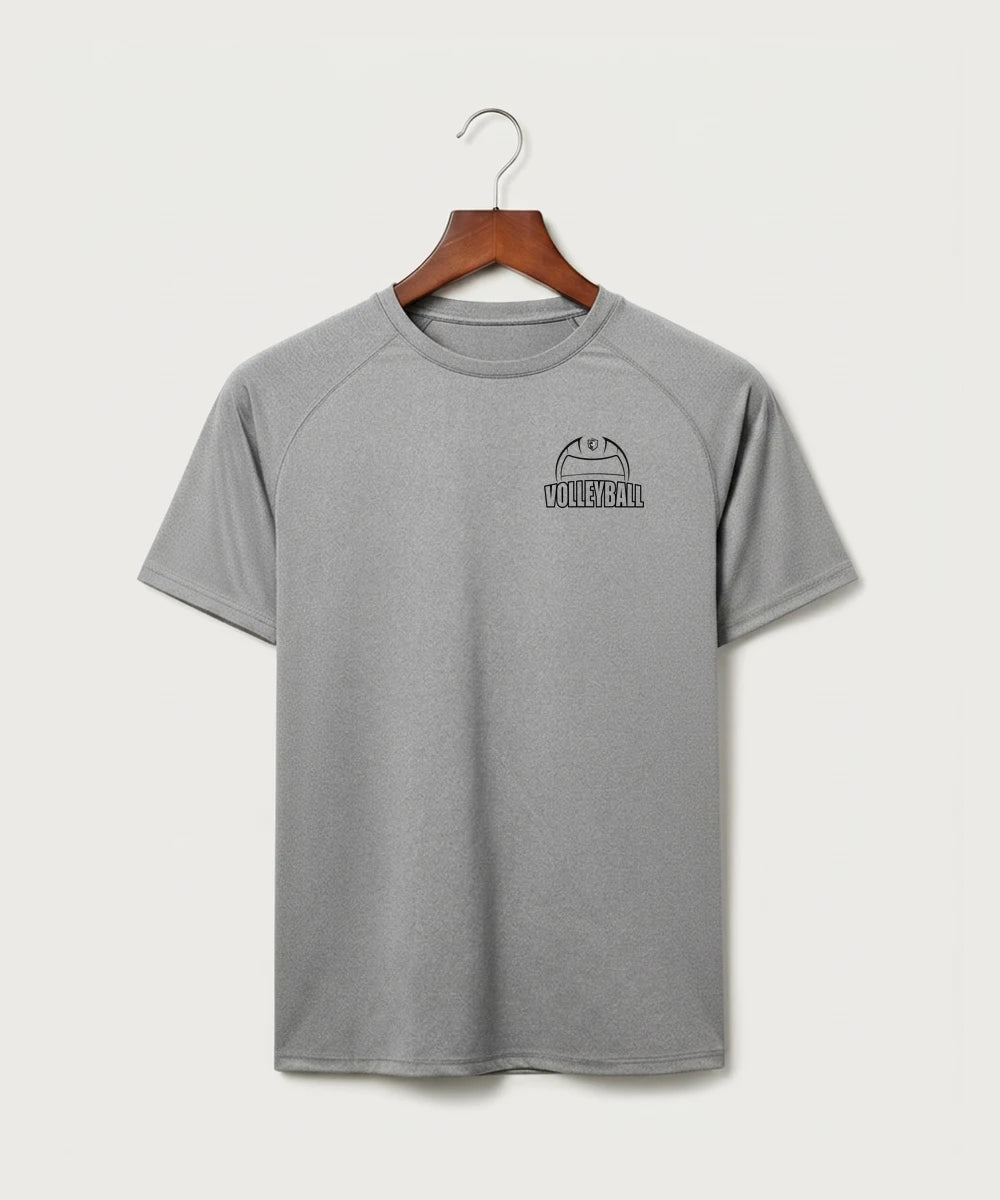 Kingsland High School Volleyball (Girls) - Gray Tee - Left Chest