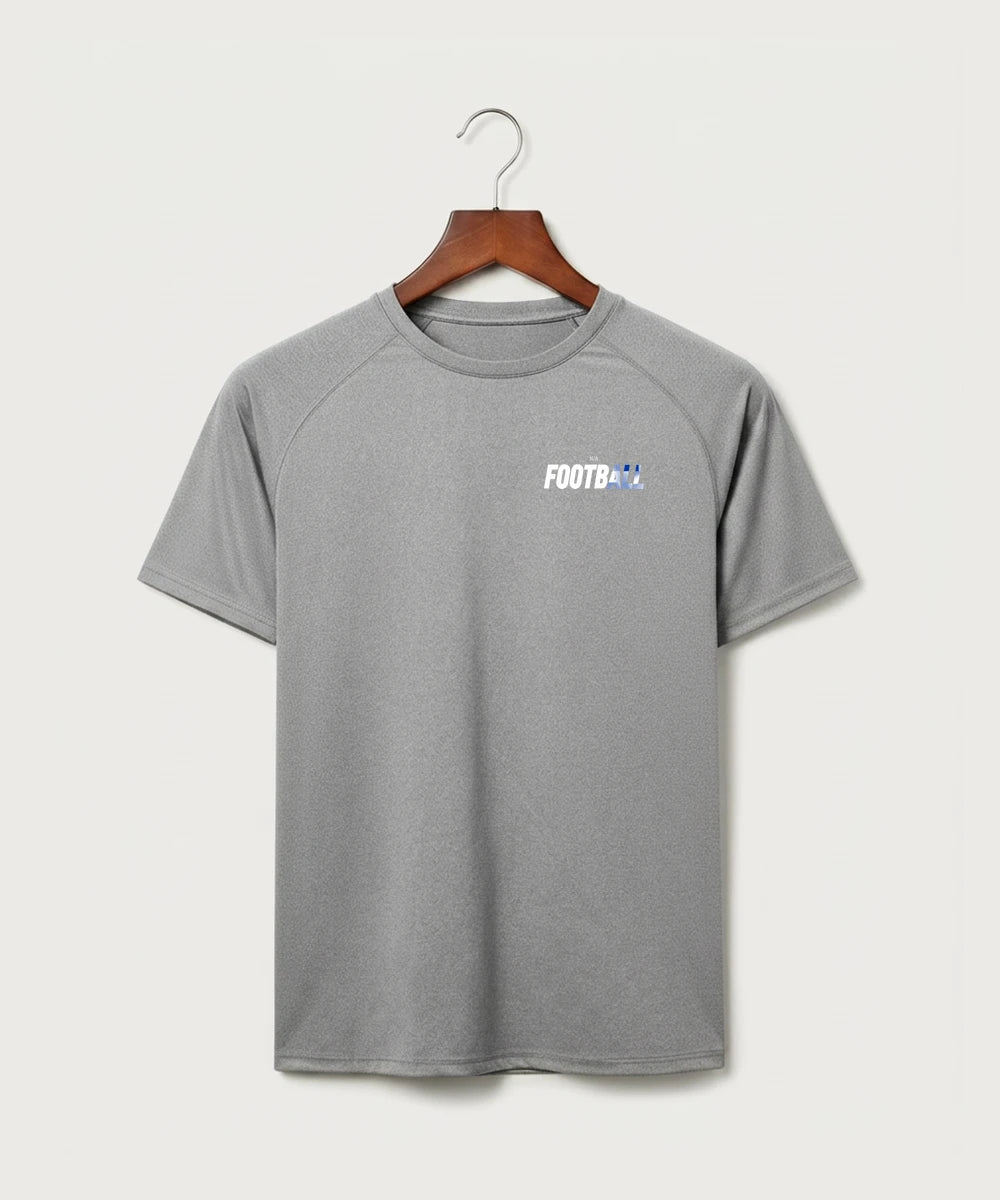 West Bend West High School Football - Gray Tee - Left Chest