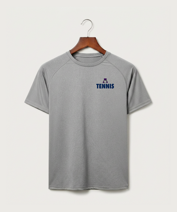 Albany High School Tennis (Boys) - Gray Tee - Left Chest