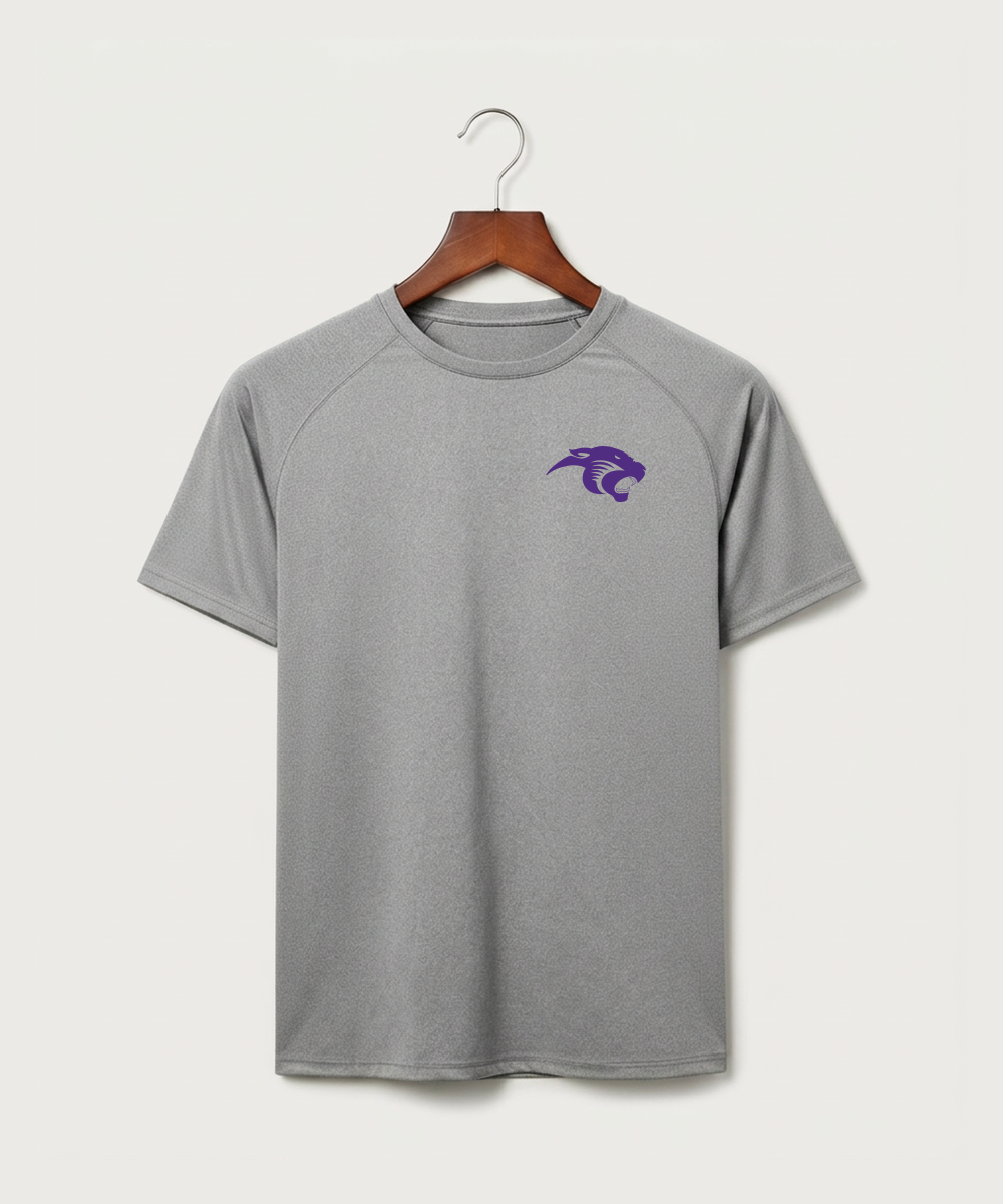 Glencoe Silver Lake High School Athletics - Gray Tee - Left Chest