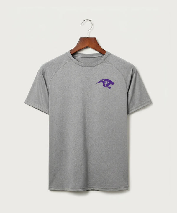 Glencoe Silver Lake High School Athletics - Gray Tee - Left Chest