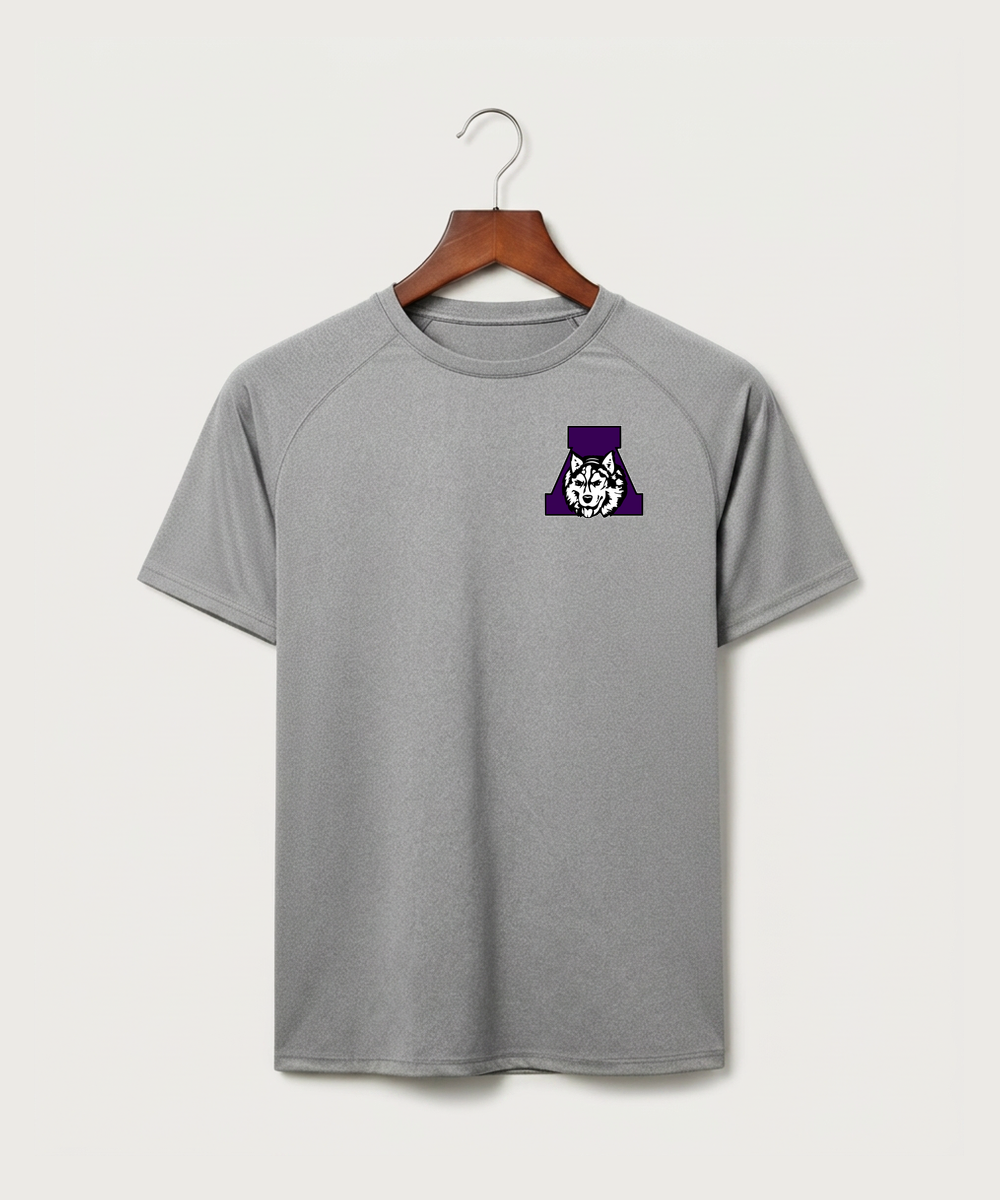 Albany High School Tennis (Boys) - Gray Tee - Left Chest