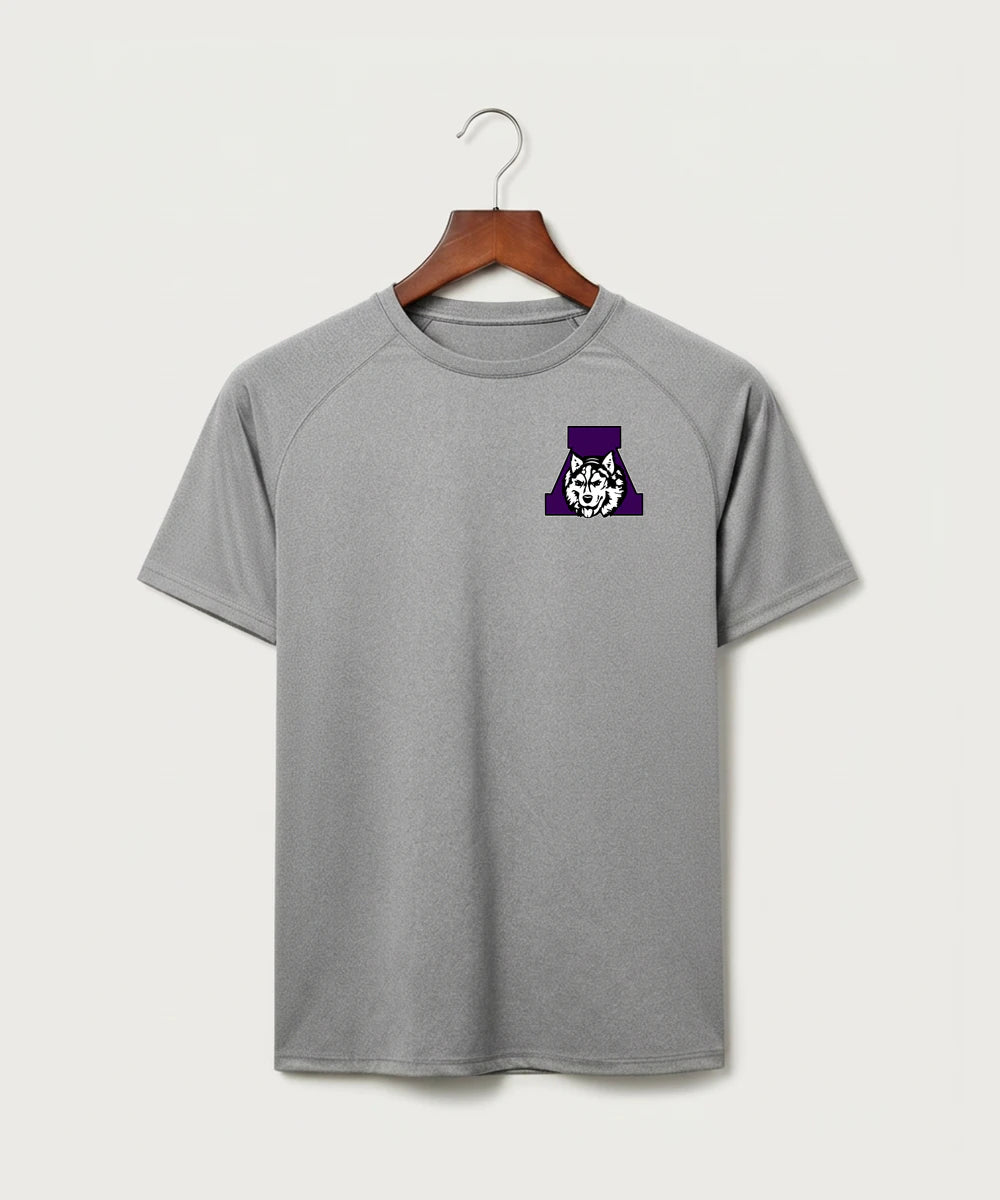 Albany High School Tennis (Boys) - Gray Tee - Left Chest