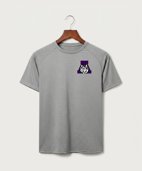 Albany High School Athletics - Gray Tee - Left Chest