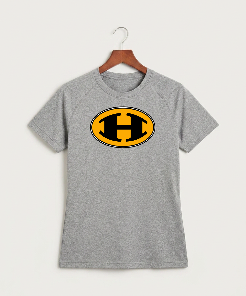 Hutchinson High School Football (Boys) - Gray Tee - Full Front