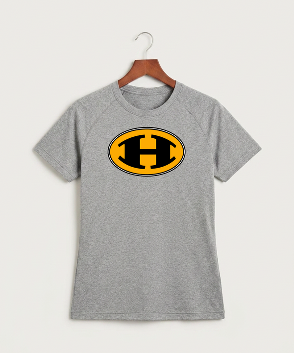 Hutchinson High School Football (Boys) - Gray Tee - Full Front
