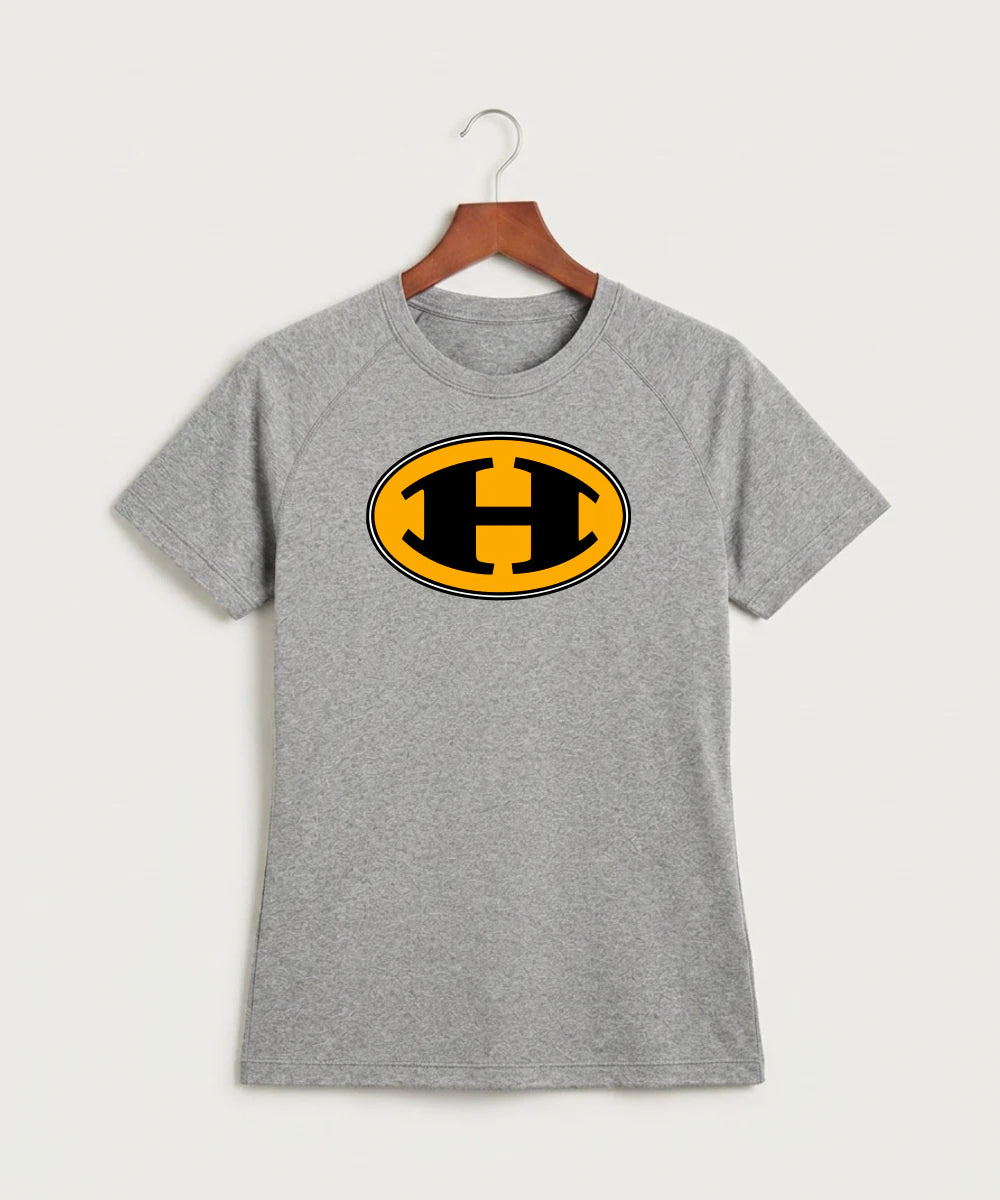 Hutchinson High School Football (Boys) - Gray Tee - Full Front
