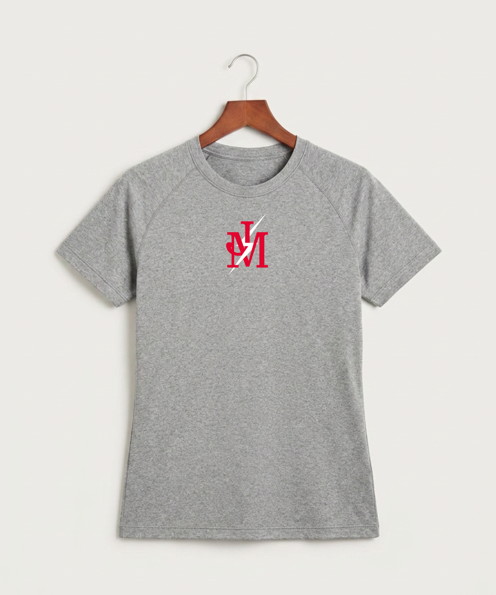 John Marshall High School Cross Country (Coed) - Gray Tee - Full Front