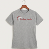 Point Dance Ensemble Dance - Gray Tee - Full Front