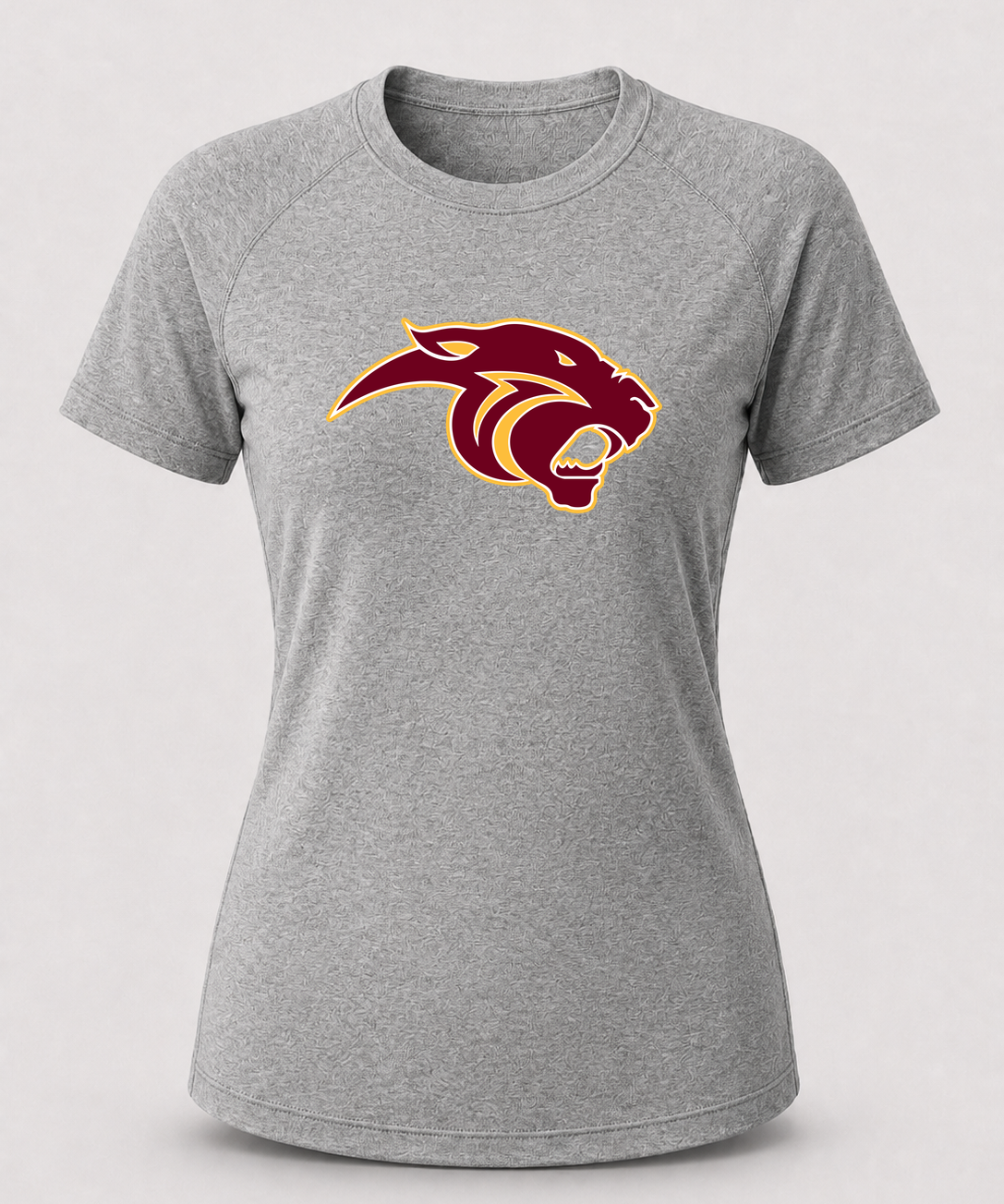 Pine Island Football - Gray Tee - Full Front