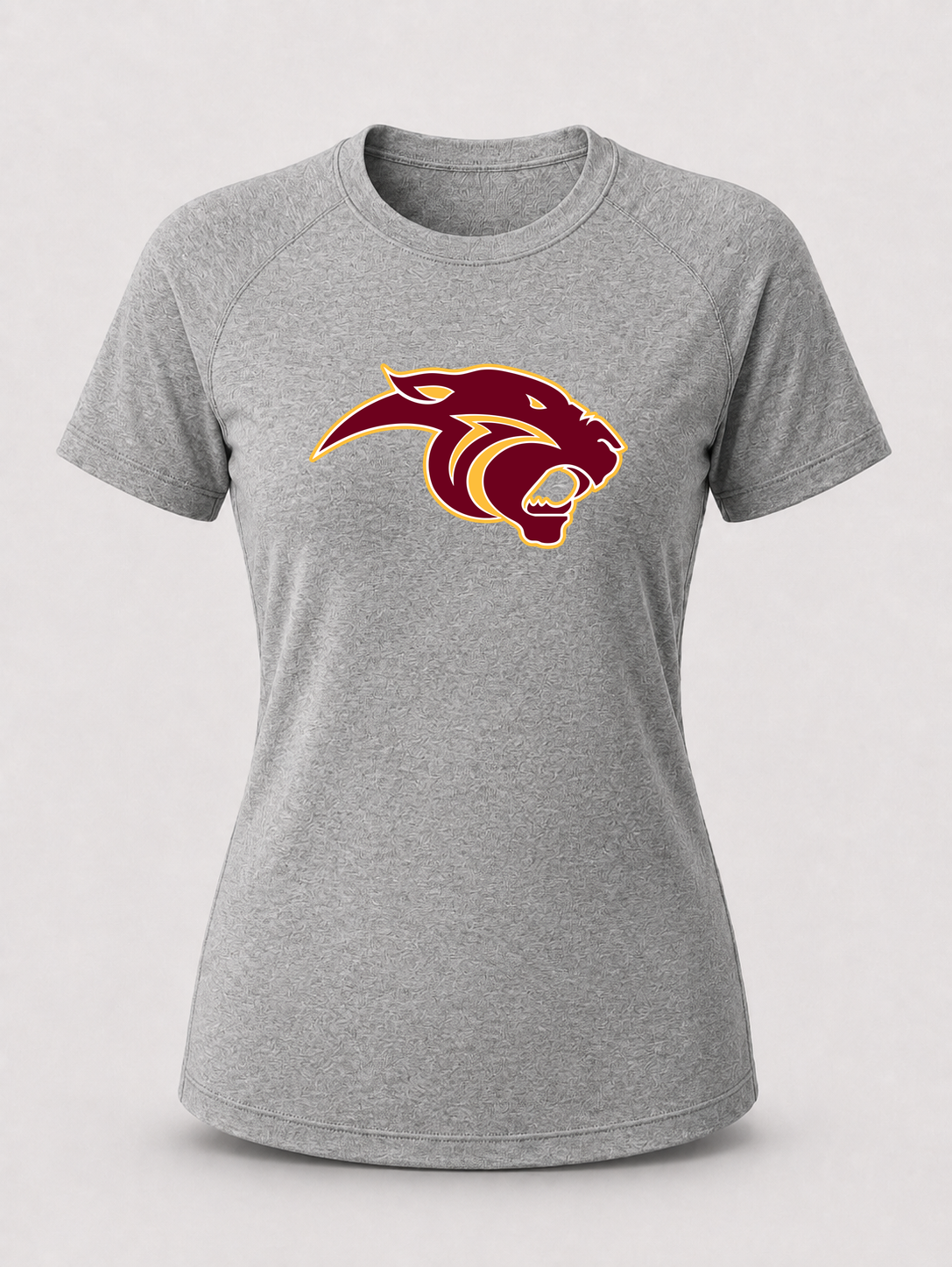 Pine Island Football - Gray Tee - Full Front