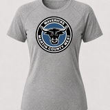 Martin County West Football - Gray Tee - Full Front
