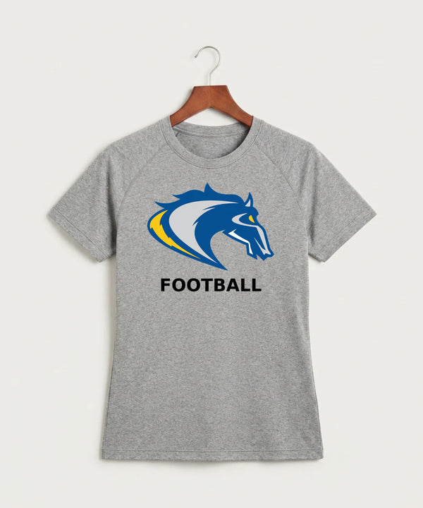 Riverside High School Football general - Gray Tee - Full Front