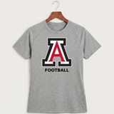 Amboy Football general - Gray Tee - Full Front