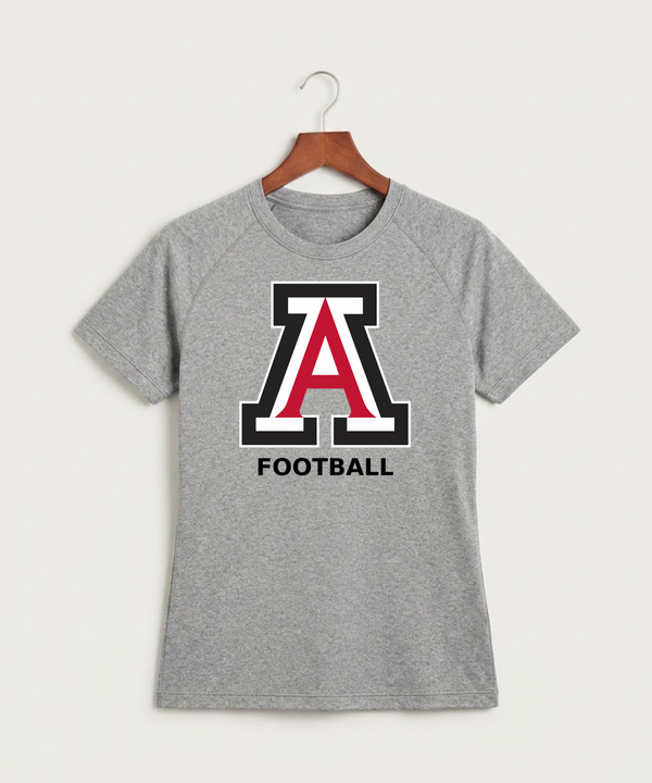 Amboy Football general - Gray Tee - Full Front