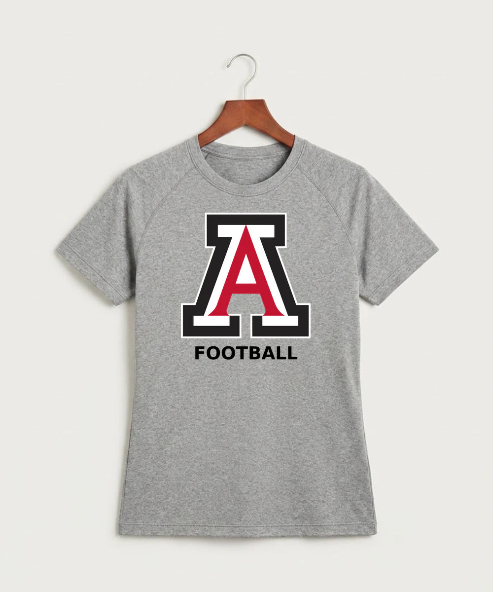 Amboy Football general - Gray Tee - Full Front