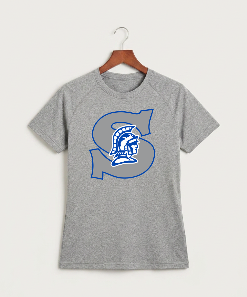 Green Bay Southwest High School Volleyball (Girls) - Gray Tee - Full Front