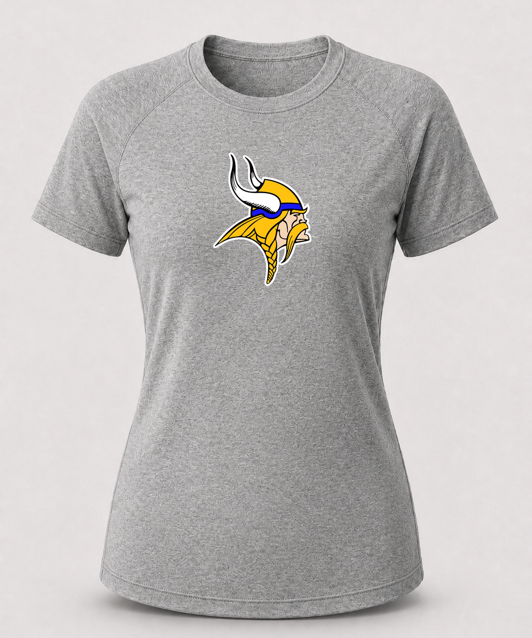 Hayfield Volleyball - Gray Tee - Full Front