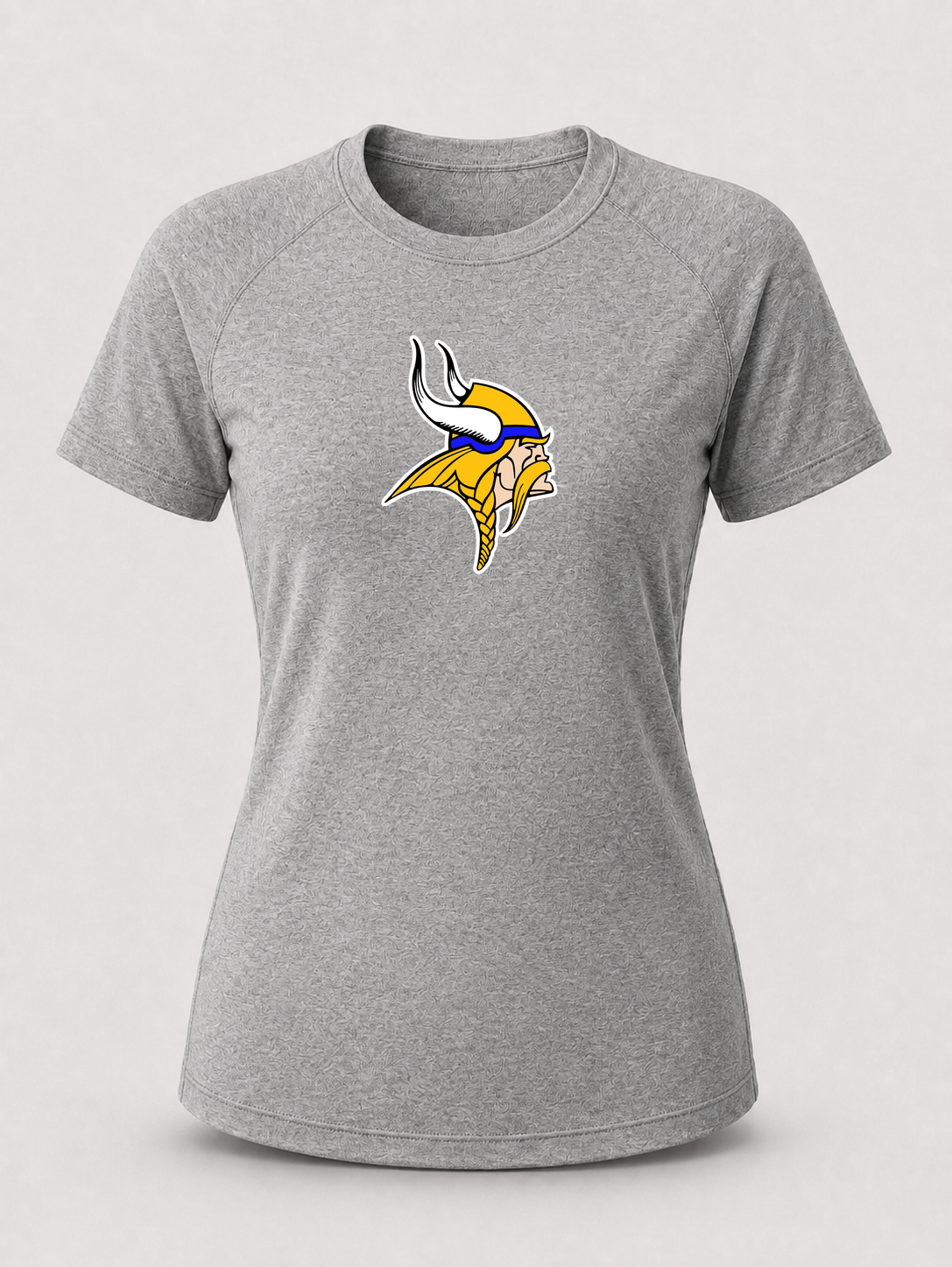 Hayfield Volleyball - Gray Tee - Full Front