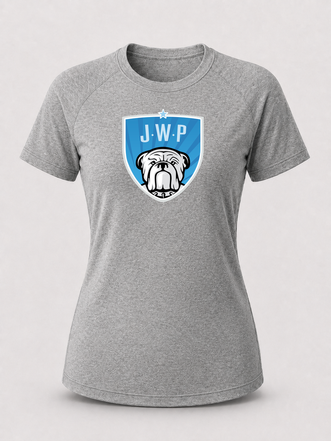 JWP Volleyball - Gray Tee - Full Front