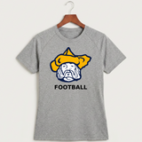 Polo HS Football general - Gray Tee - Full Front