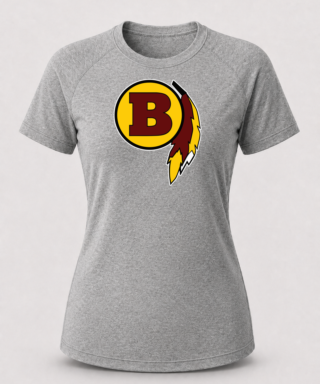 Benson Football - Gray Tee - Full Front