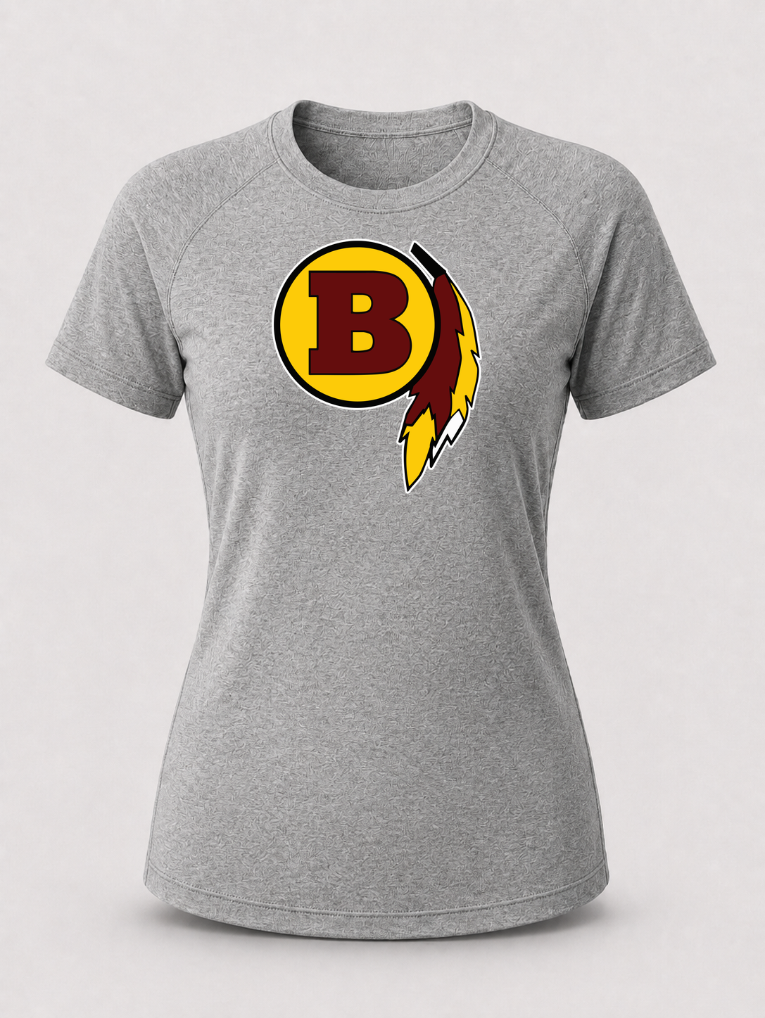 Benson Football - Gray Tee - Full Front