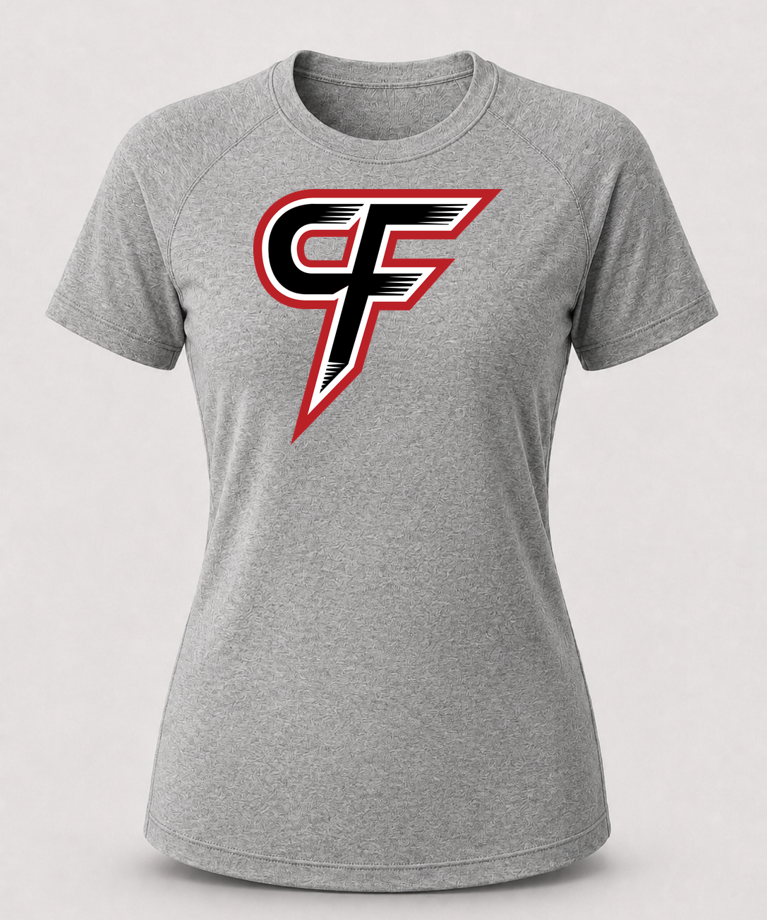 Cannon Falls Volleyball - Gray Tee - Full Front