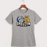 Shelton High School FFA general - Gray Tee - Full Front