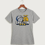 Shelton High School FFA general - Gray Tee - Full Front