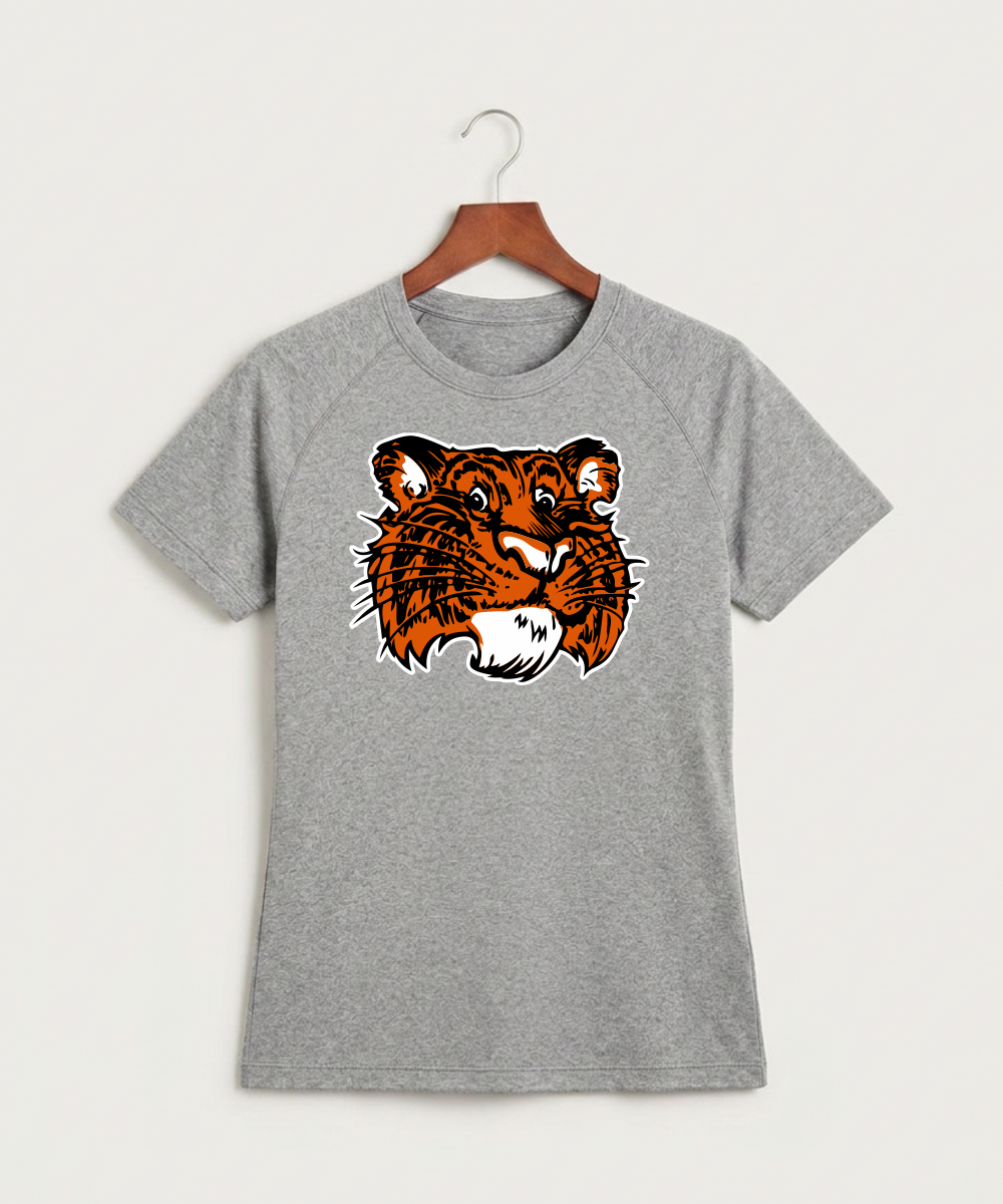 Browerville Public High School Athletics Coed - Gray Tee - Full Front