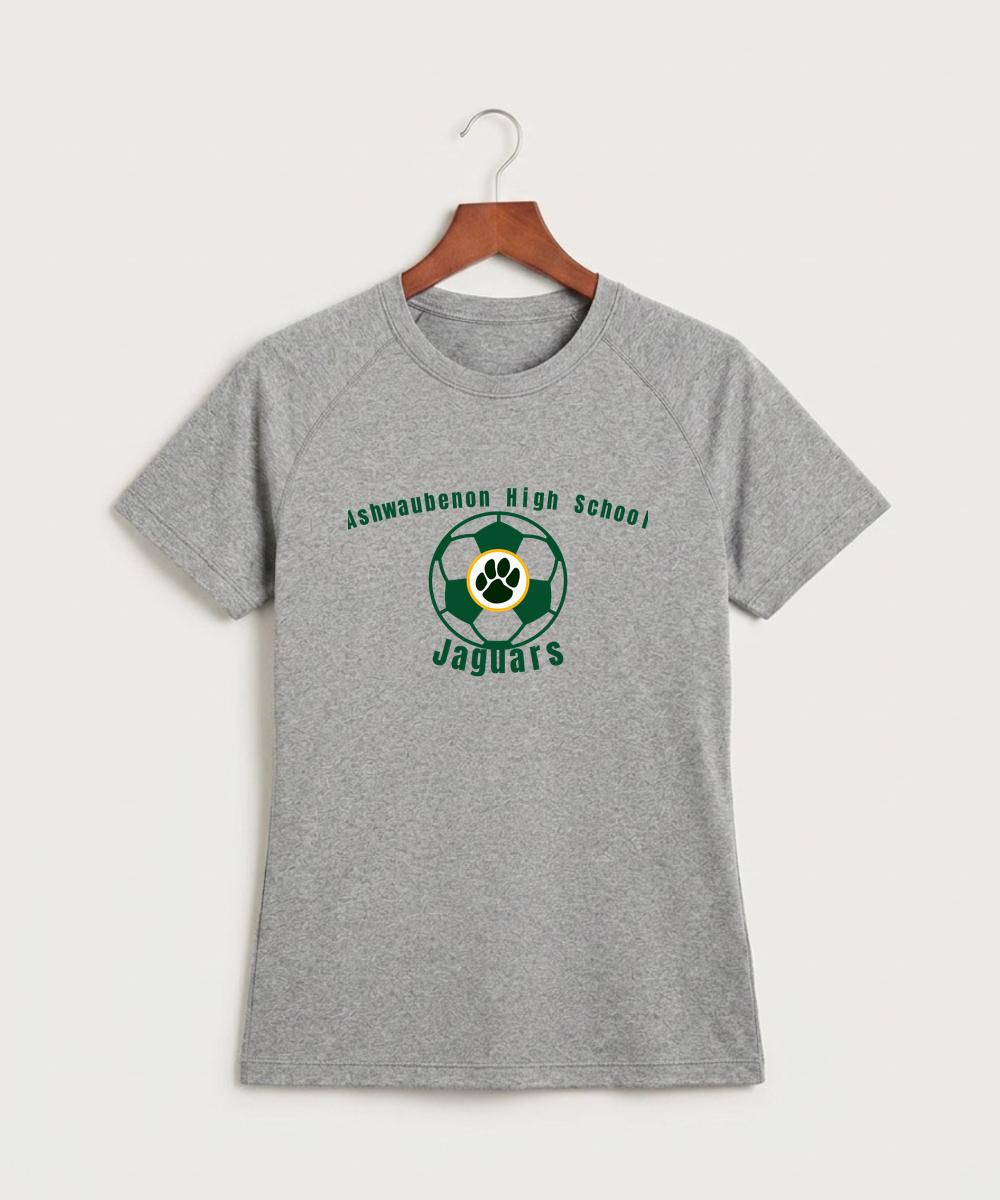 Ashwaubenon High School Soccer (Boys) - Gray Tee - Full Front