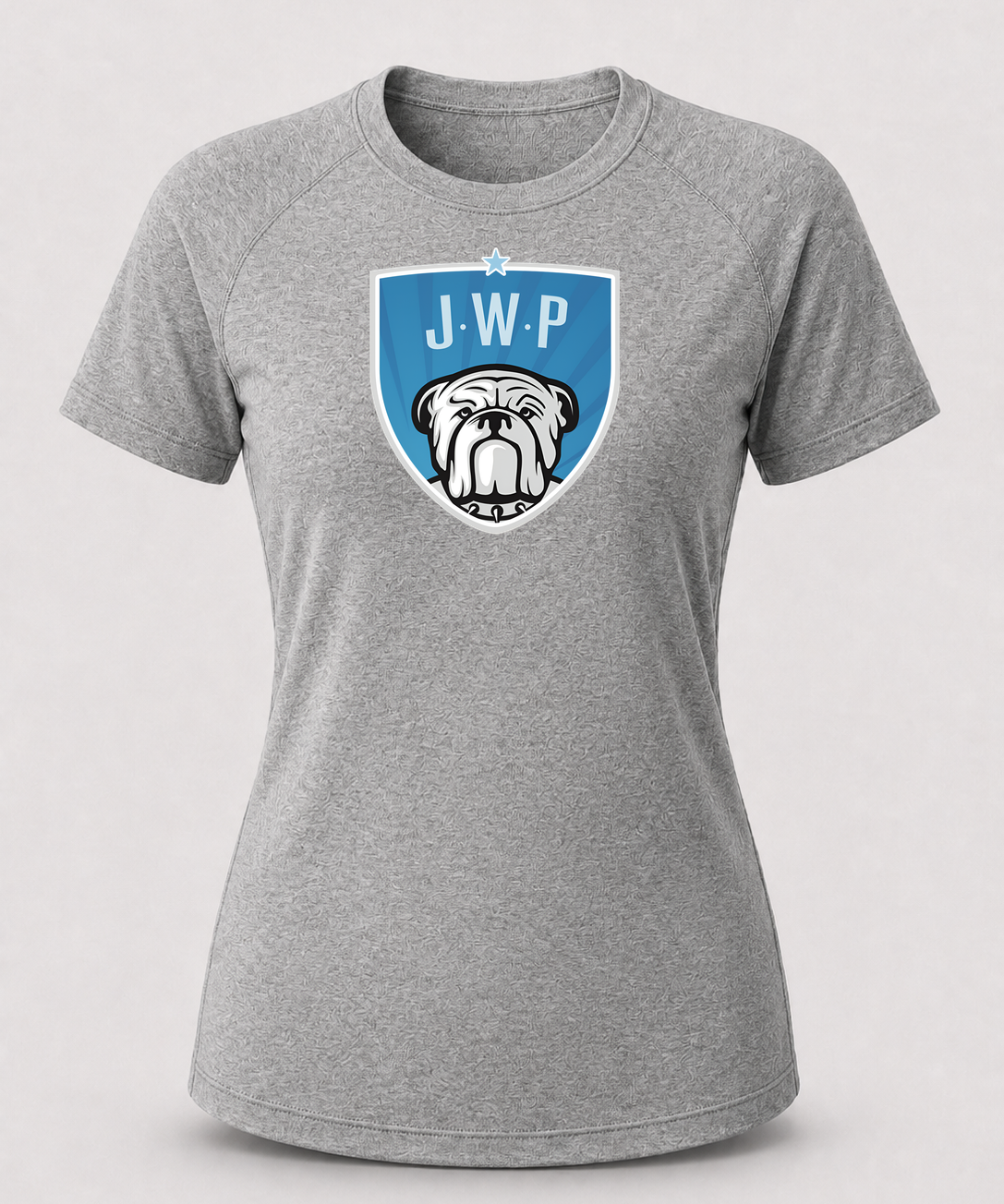 JWP Football - Gray Tee - Full Front