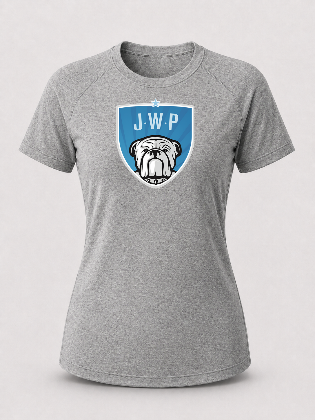 JWP Football - Gray Tee - Full Front