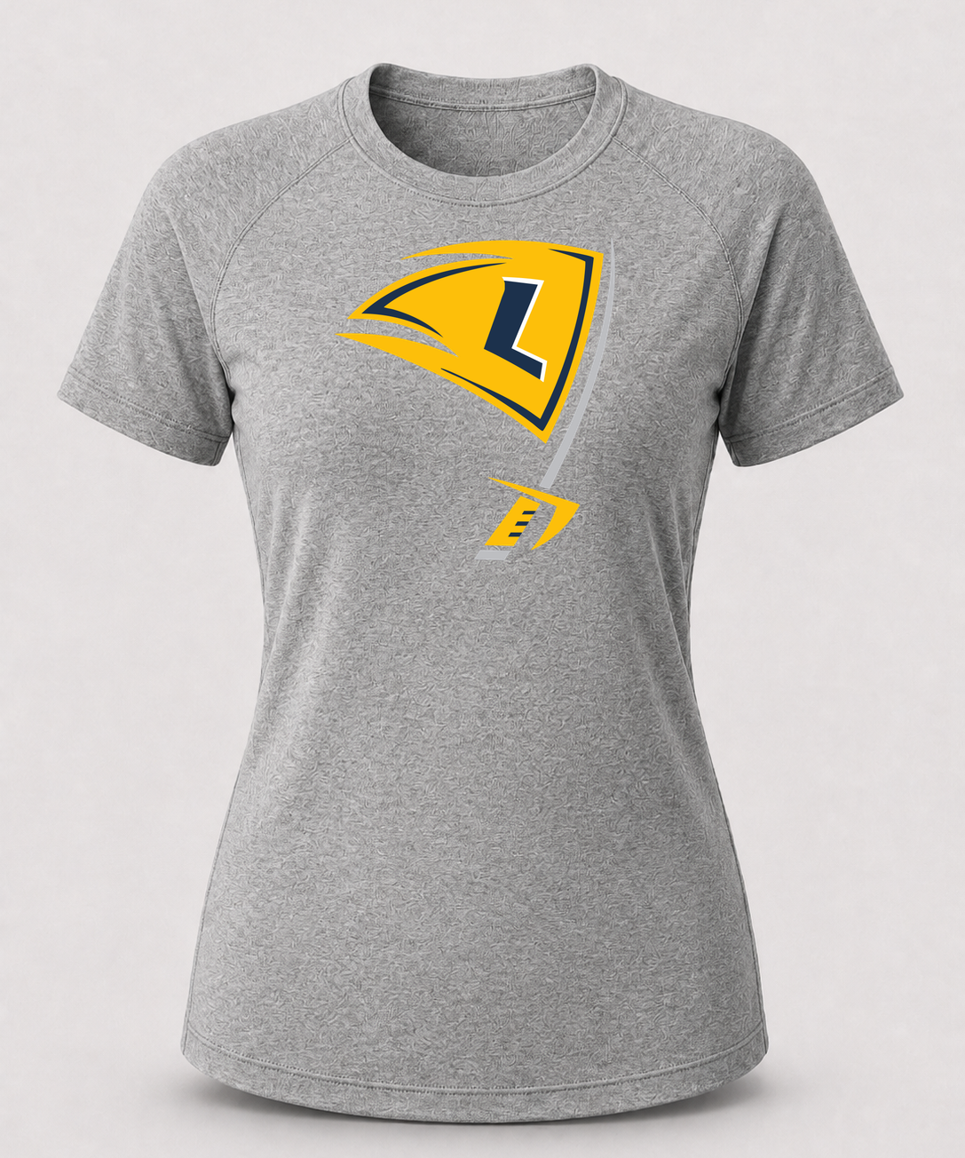 Howard Lake-Waverly-Winsted Football - Gray Tee - Full Front