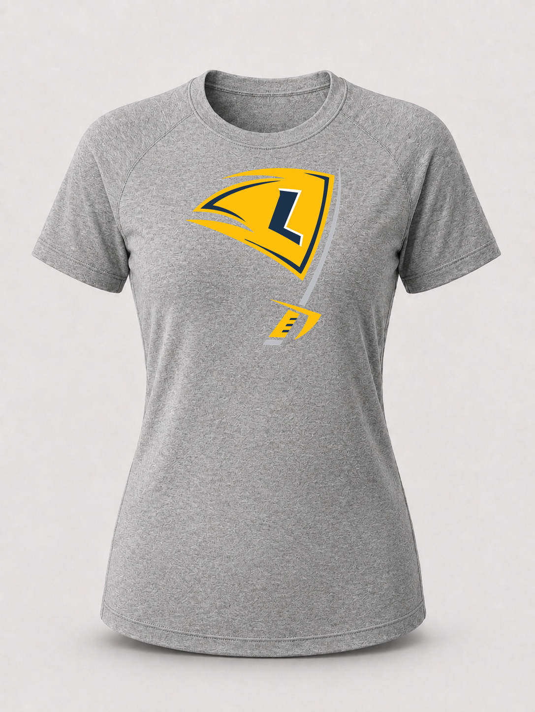 Howard Lake-Waverly-Winsted Football - Gray Tee - Full Front