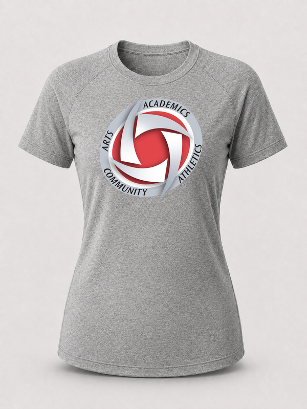 Houston Volleyball - Gray Tee - Full Front