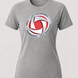 Houston Volleyball - Gray Tee - Full Front