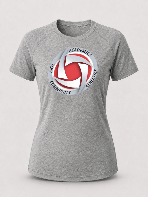 Houston Volleyball - Gray Tee - Full Front