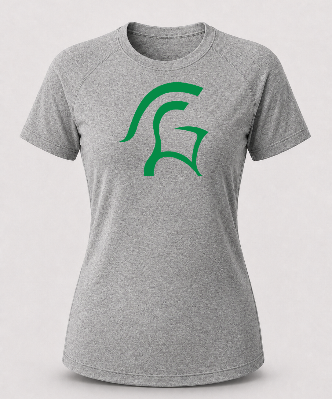 La Crescent-Hokah Football - Gray Tee - Full Front