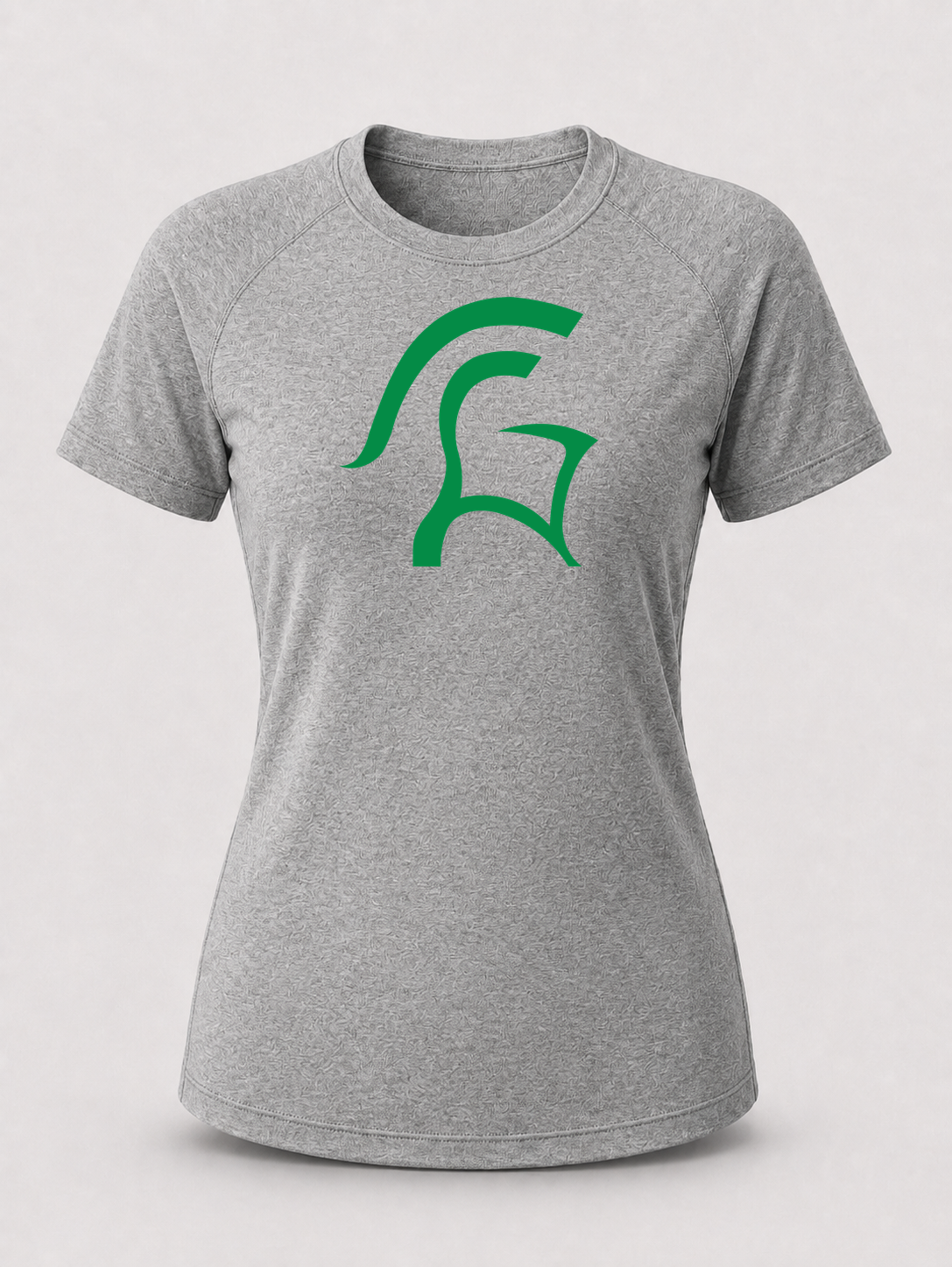 La Crescent-Hokah Football - Gray Tee - Full Front