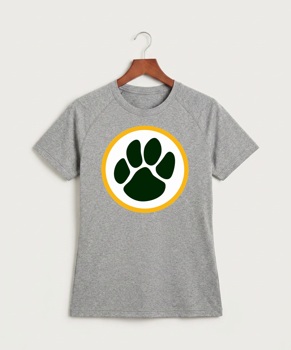 Ashwaubenon High School — Spirit Store - Gray Tee - Full Front