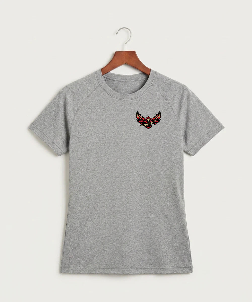 Gfw High School Football (Boys) - Gray Tee - Left Chest